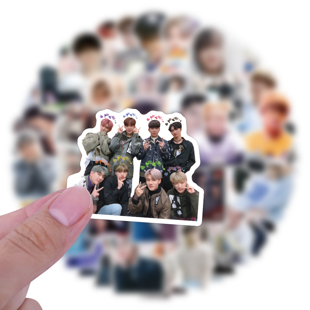 10/55/110 SZTUK Naklejek Kpop  – Phone Accessories For Boys recenzja i cena