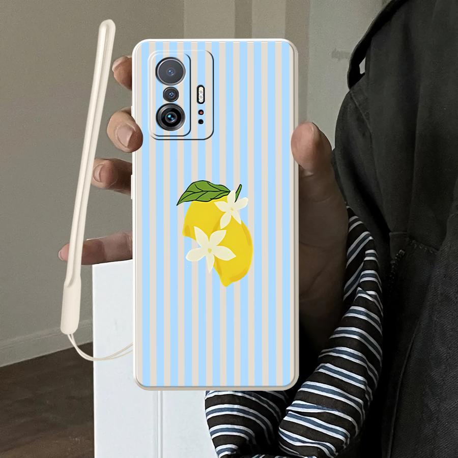 Etui z wzorem w paski Lemon Co – Xiaomi Phone Accessories recenzja i cena