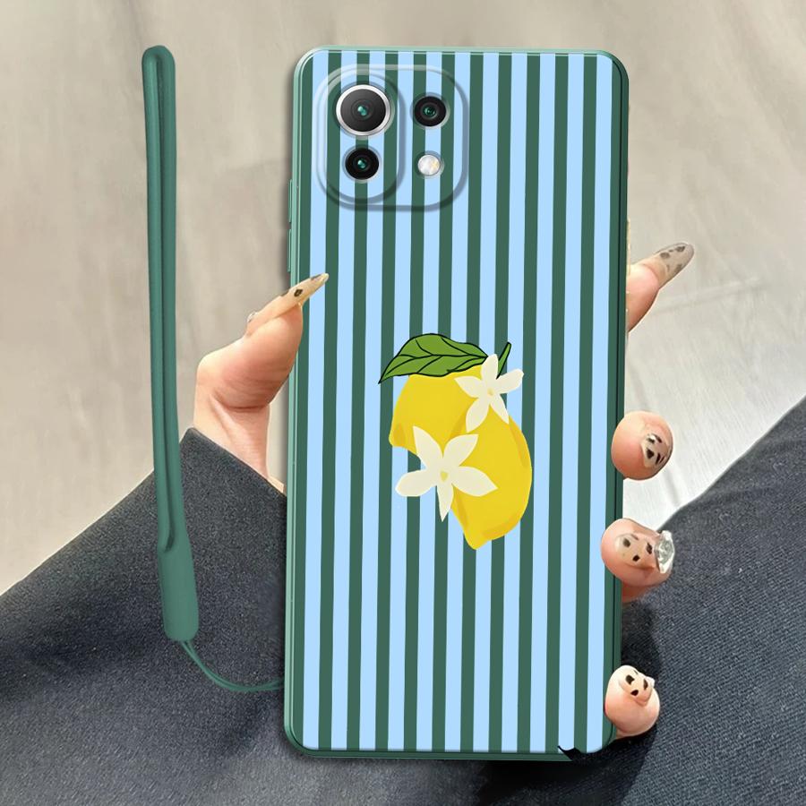 Etui z wzorem w paski Lemon Co – Xiaomi Phone Accessories recenzja i cena