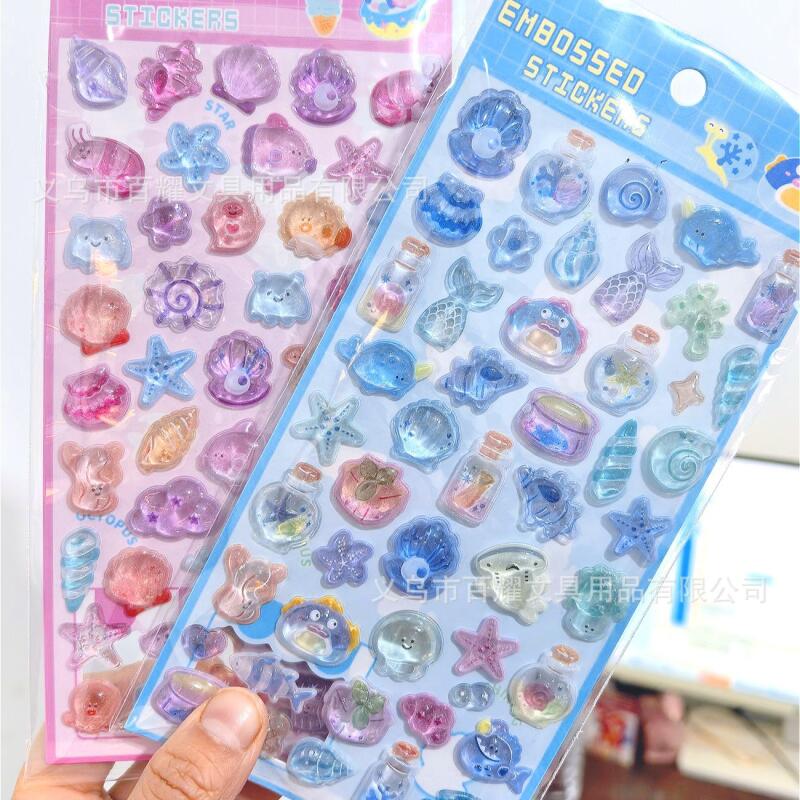 Naklejki 3D z motywem oceanu,  – Phone Accessories For Boys recenzja i cena
