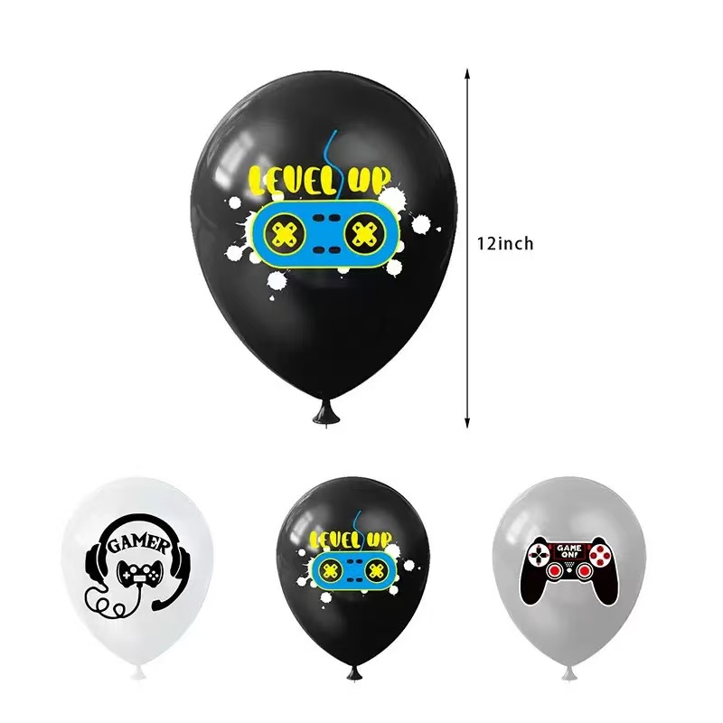 10/30 szt. Czarne białe balony – Gaming Controller Phone recenzja i cena