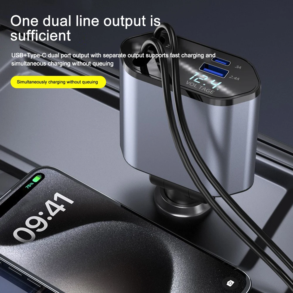 Ładowarka samochodowa Adapter  – Usb Data Cable recenzja i cena