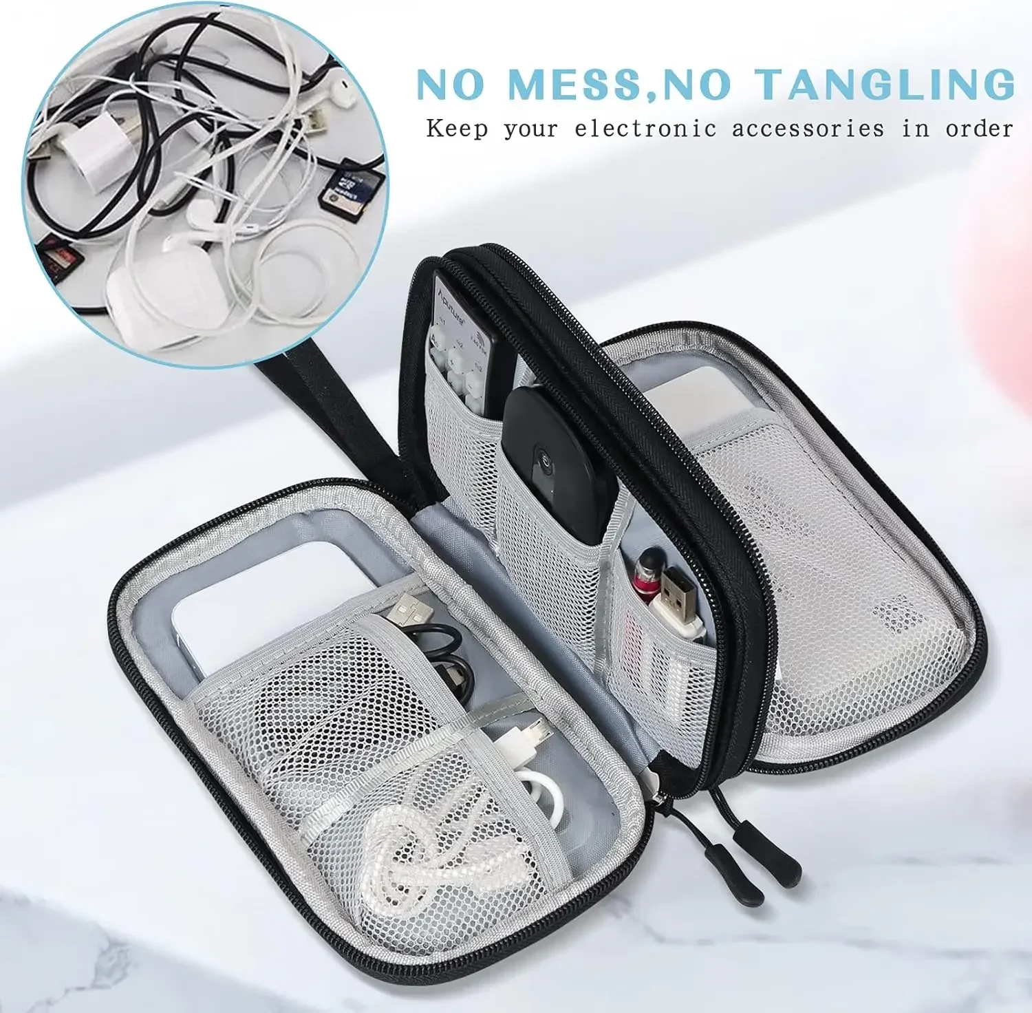 Torba podróżna na kable, przen – Usb Data Cable recenzja i cena